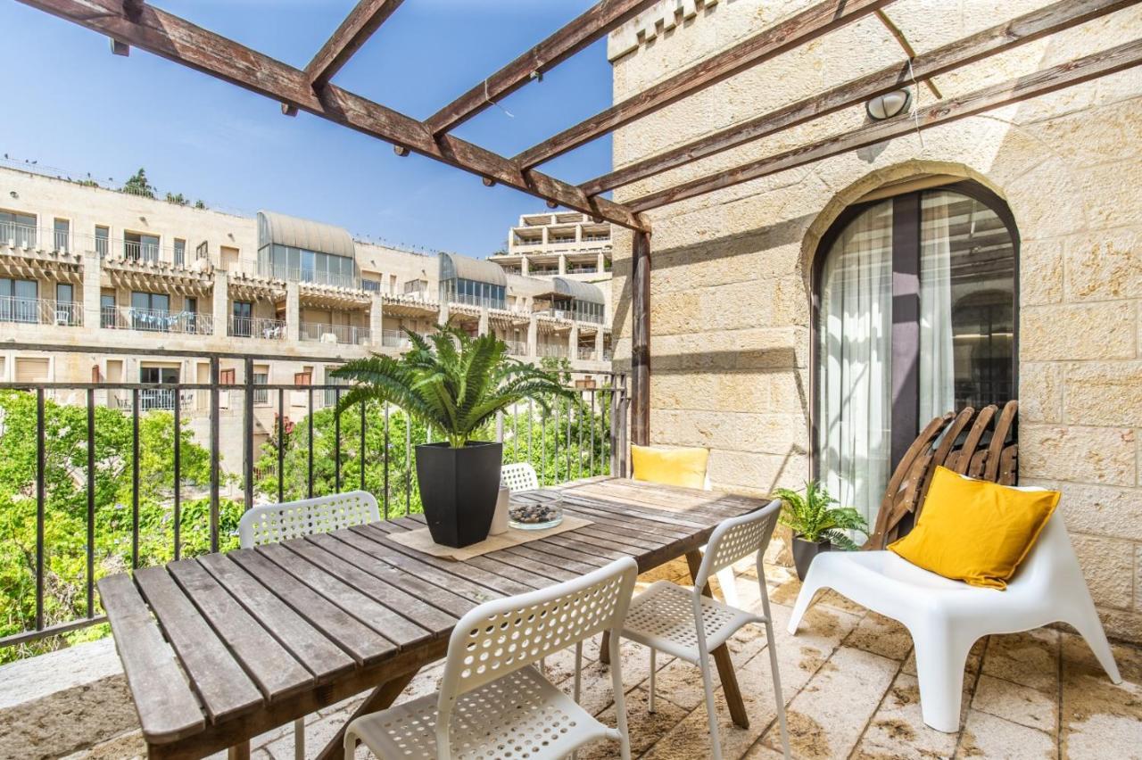 ✦Luxury 2 Bdr David'S Village Apartment ✦ Mamilla Jeruzalém Exteriér fotografie