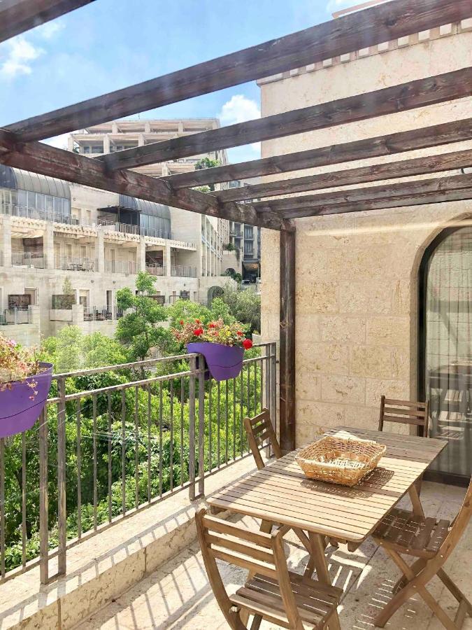✦Luxury 2 Bdr David'S Village Apartment ✦ Mamilla Jeruzalém Exteriér fotografie
